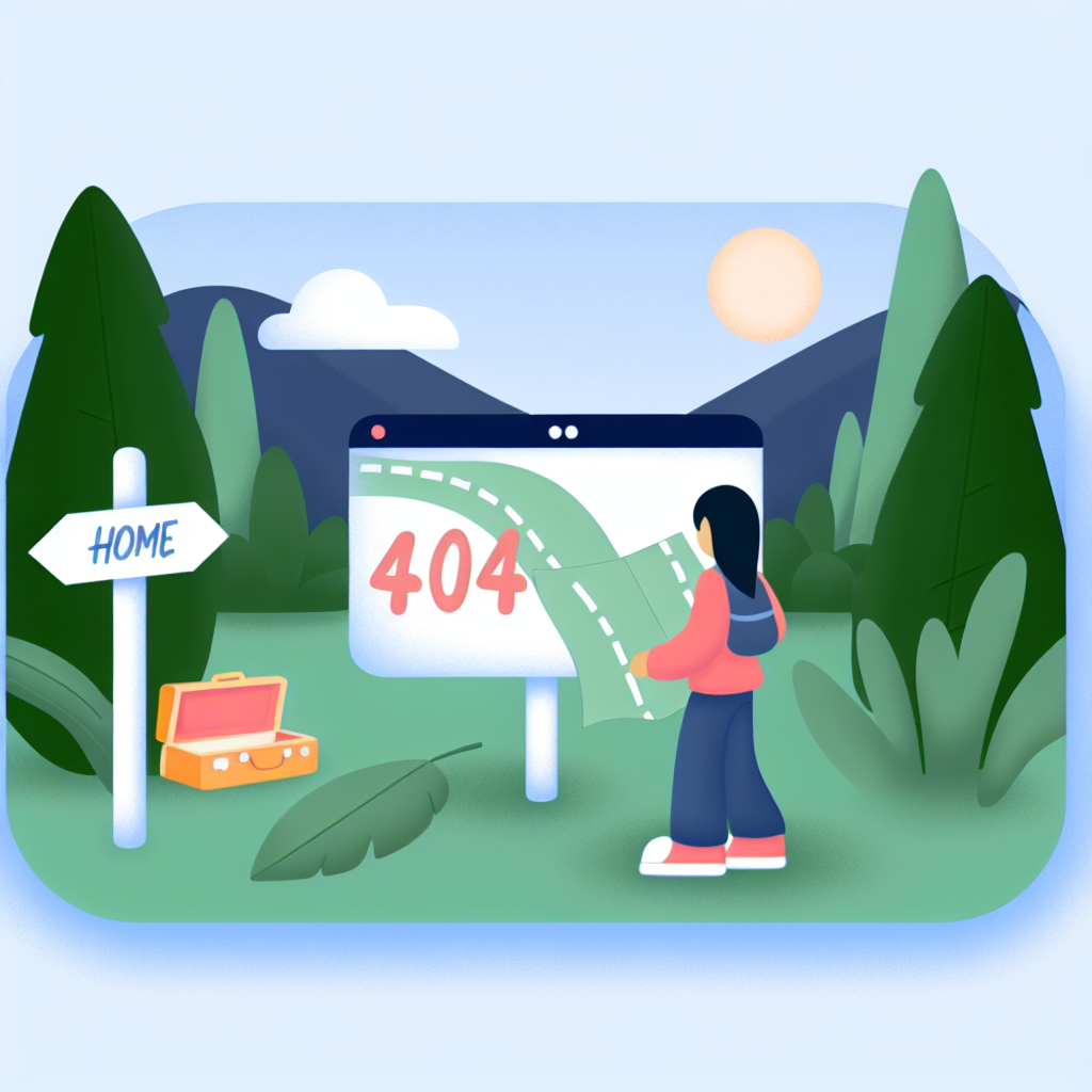 Lost traveler looking for direction